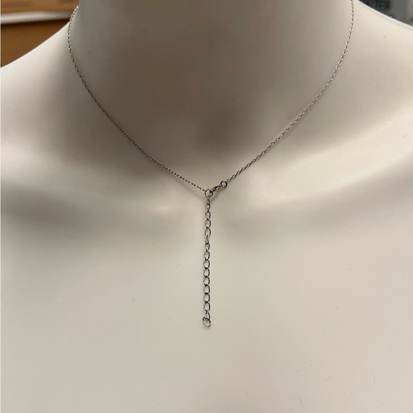 Adornia Crystal Shooting Star .925 Sterling Necklace - Picture 8 of 8